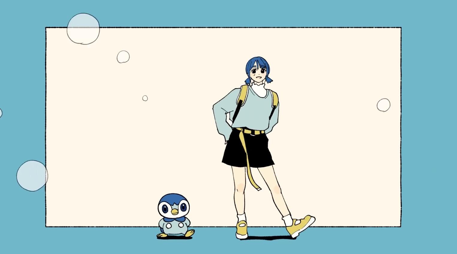 《宝可梦》波加曼计划 原创歌曲 “Piplup Step” 新动画MV公布