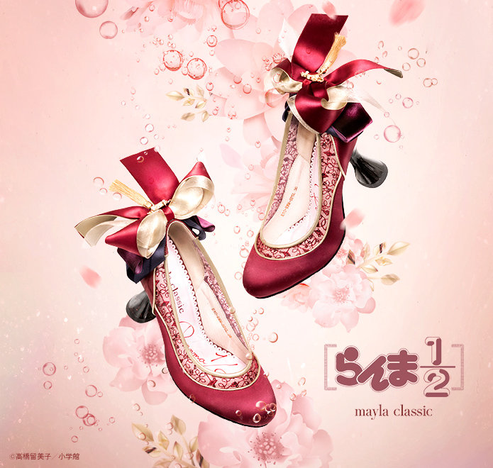 mayla classic ×《乱马1/2》合作款高跟鞋公布