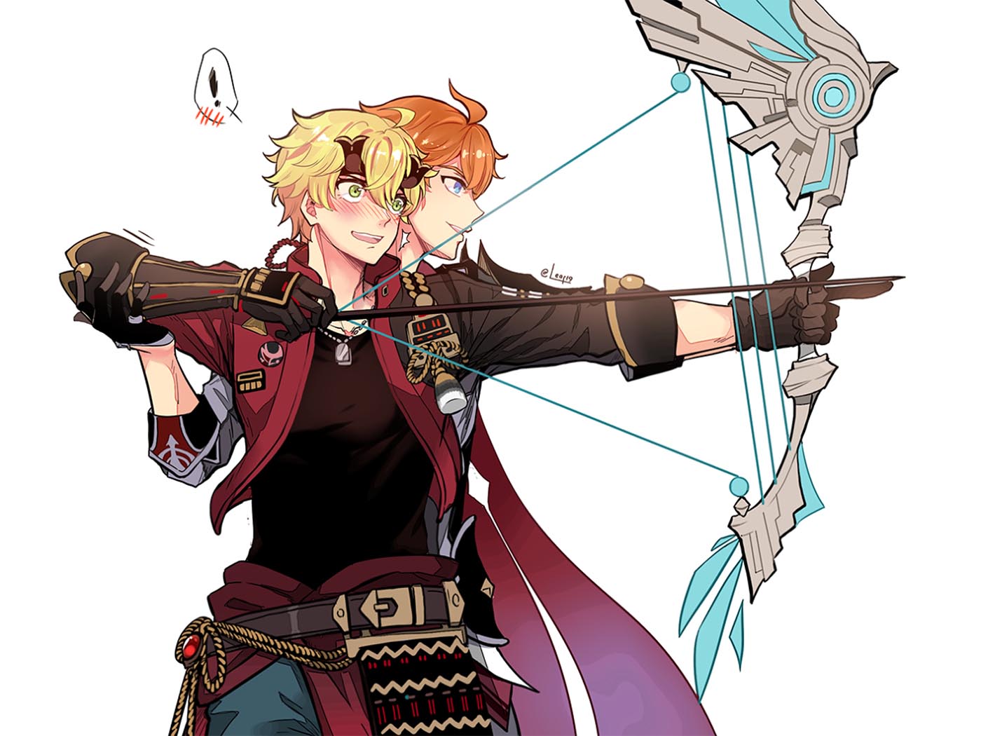 插画美图#午安原神【220217】