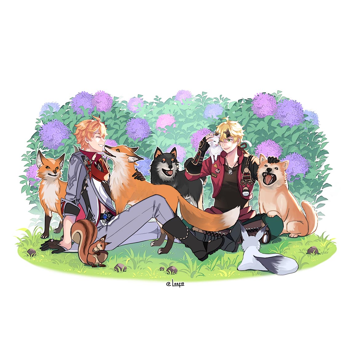 插画美图#早安原神【220217】