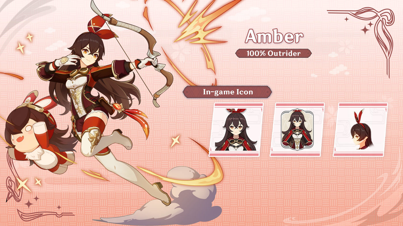 原神2.5：安柏 新立绘和头像