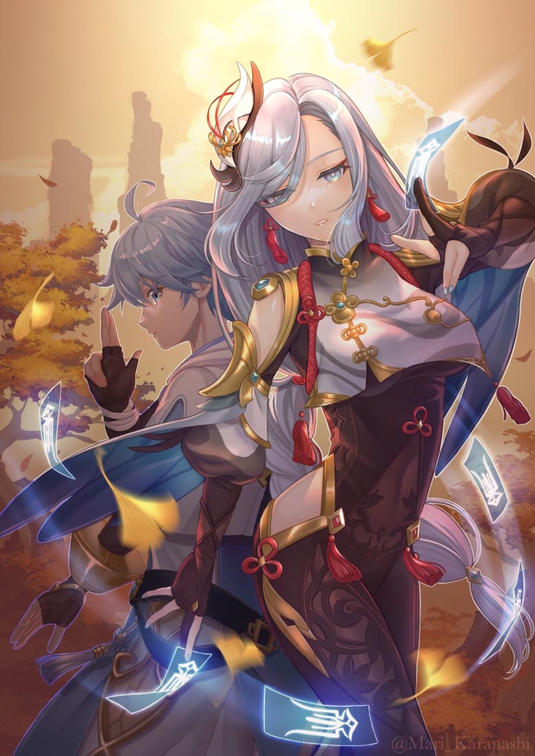 P站精选Xman#午安原神【220303】