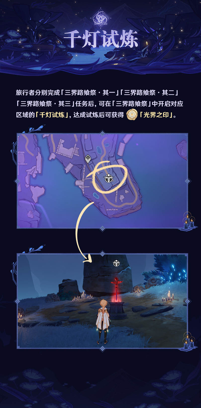 原神2.5：黑暗渊下宫「三界路飨祭」玩法说明