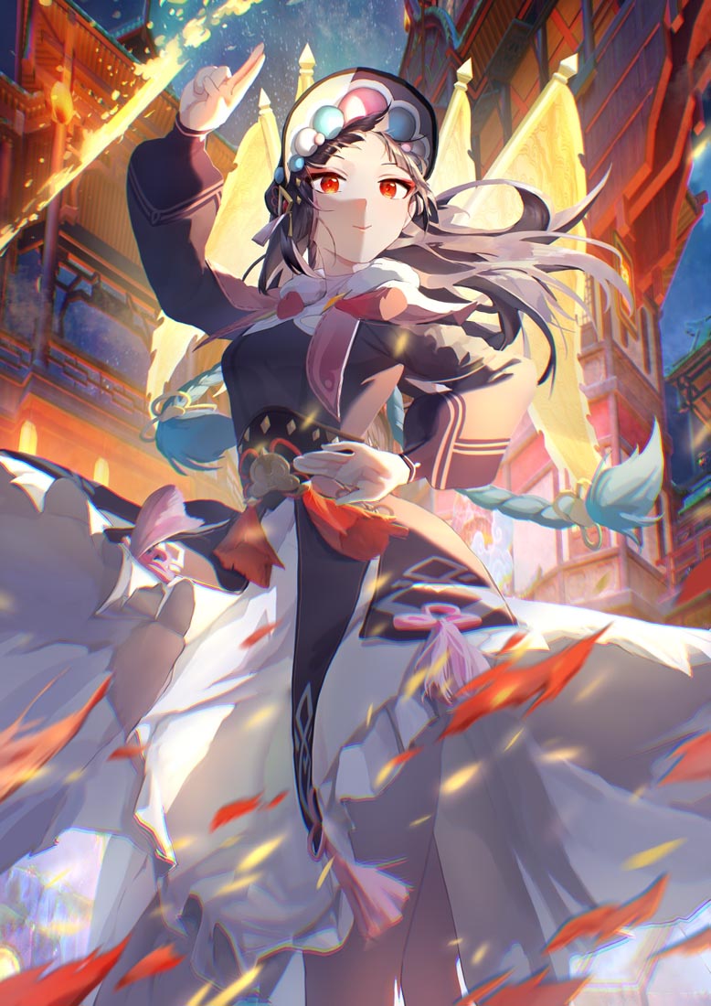 插画美图#午安原神【220217】