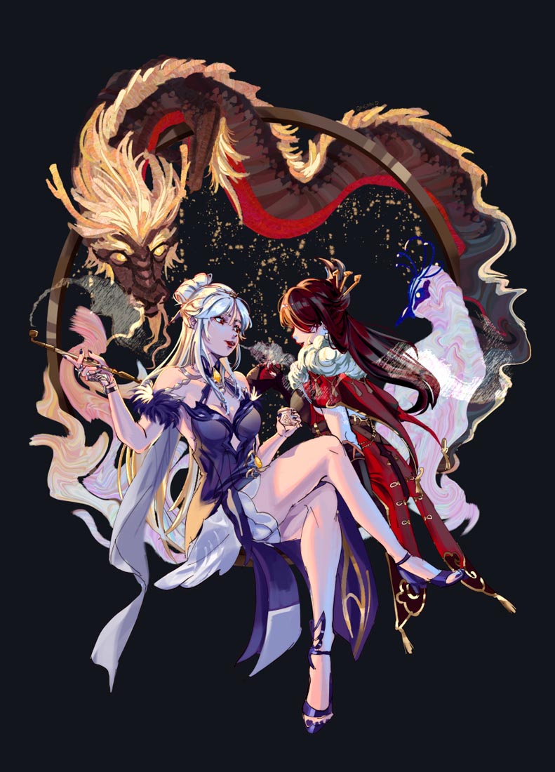 P站原神美图#午安【220223】