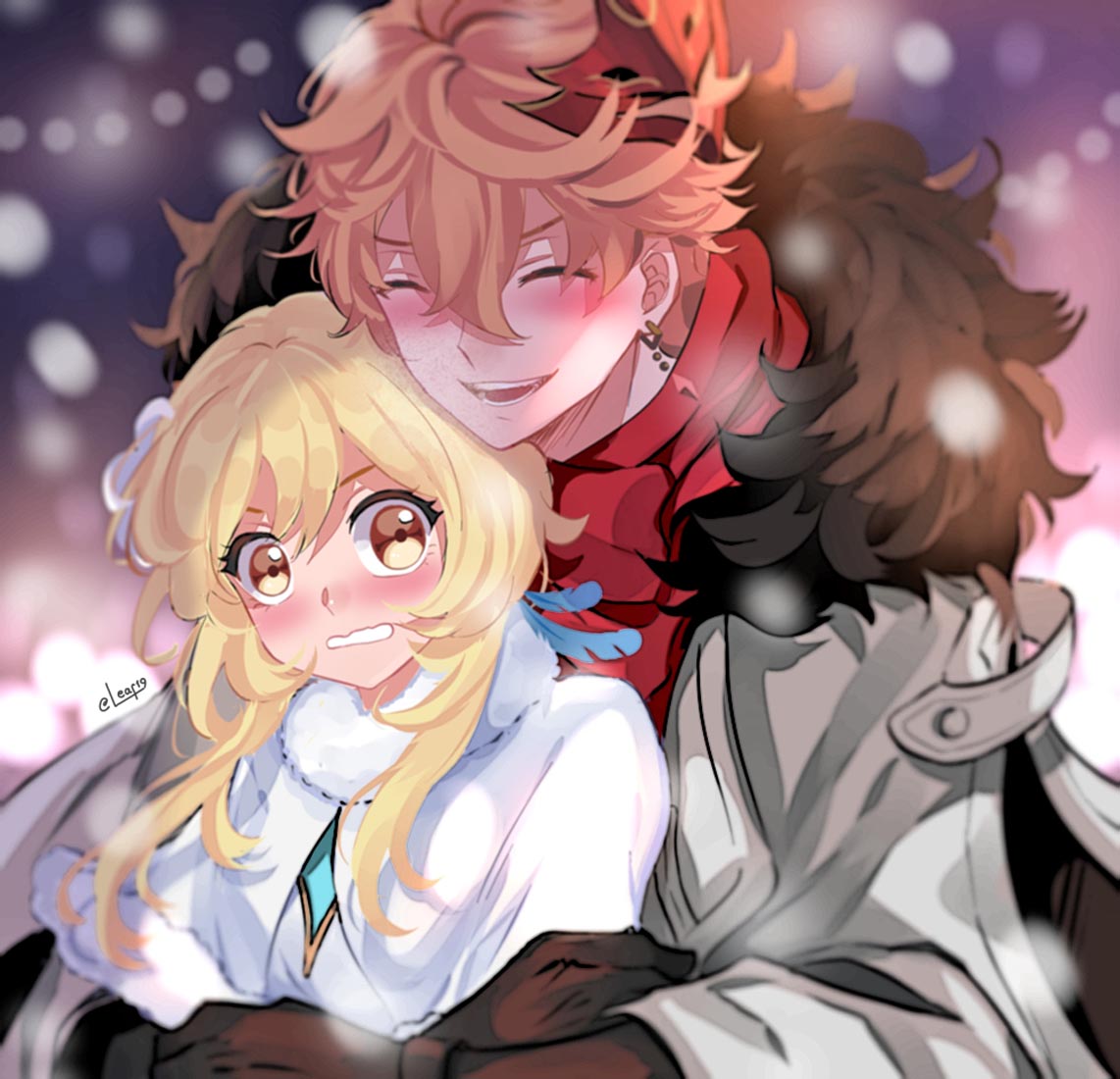 插画美图#午安原神【220217】