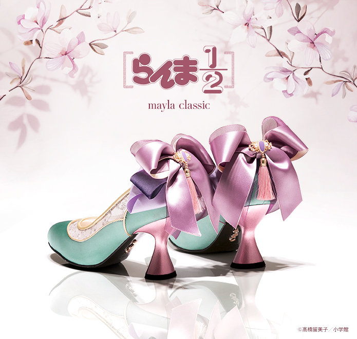 mayla classic ×《乱马1/2》合作款高跟鞋公布