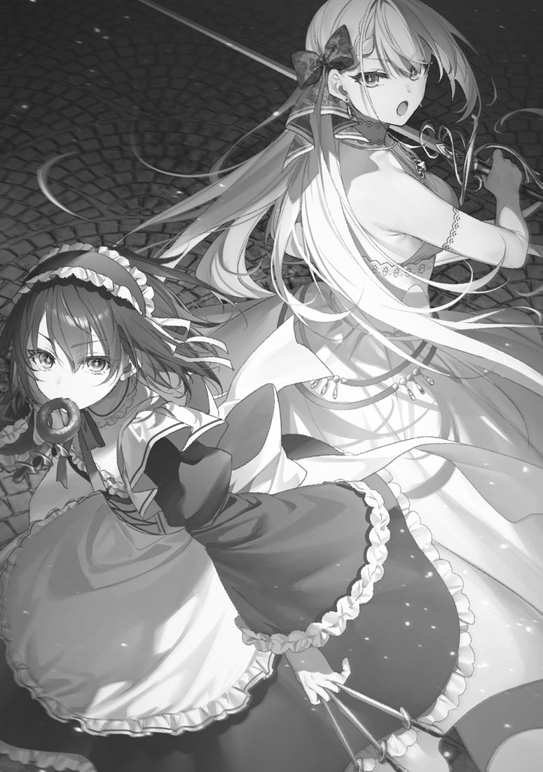 轻小说《圣剑学院的魔剑使》第9卷插图 ​​​