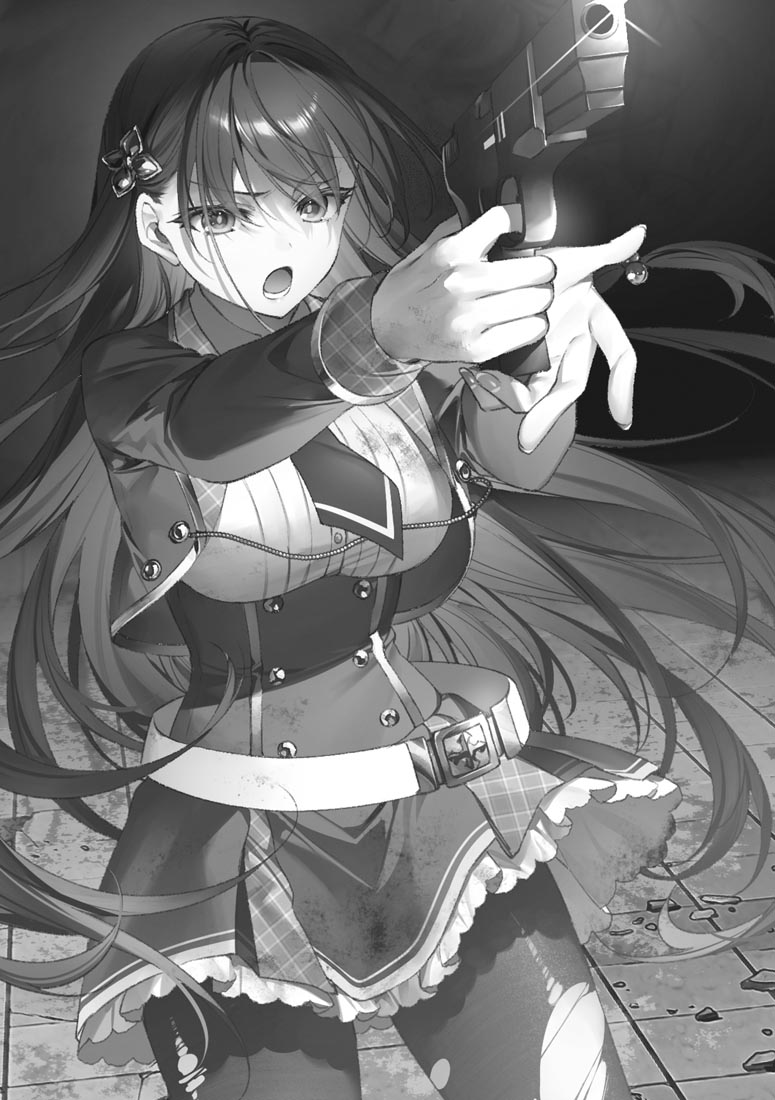 轻小说《圣剑学院的魔剑使》第9卷插图 ​​​