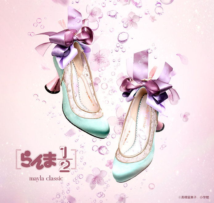 mayla classic ×《乱马1/2》合作款高跟鞋公布