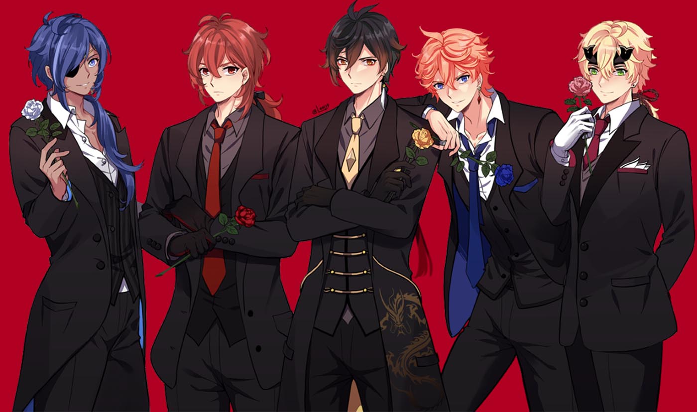 插画美图#午安原神【220217】