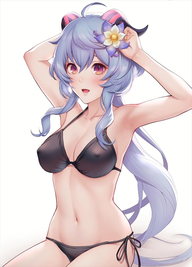 插画美图#午安原神【220217】