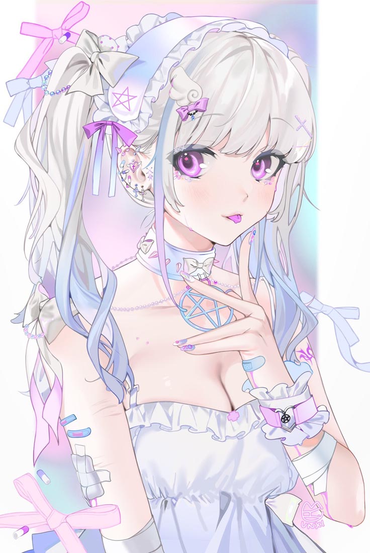 精美插画：地雷系美少女【画师：unxxi】