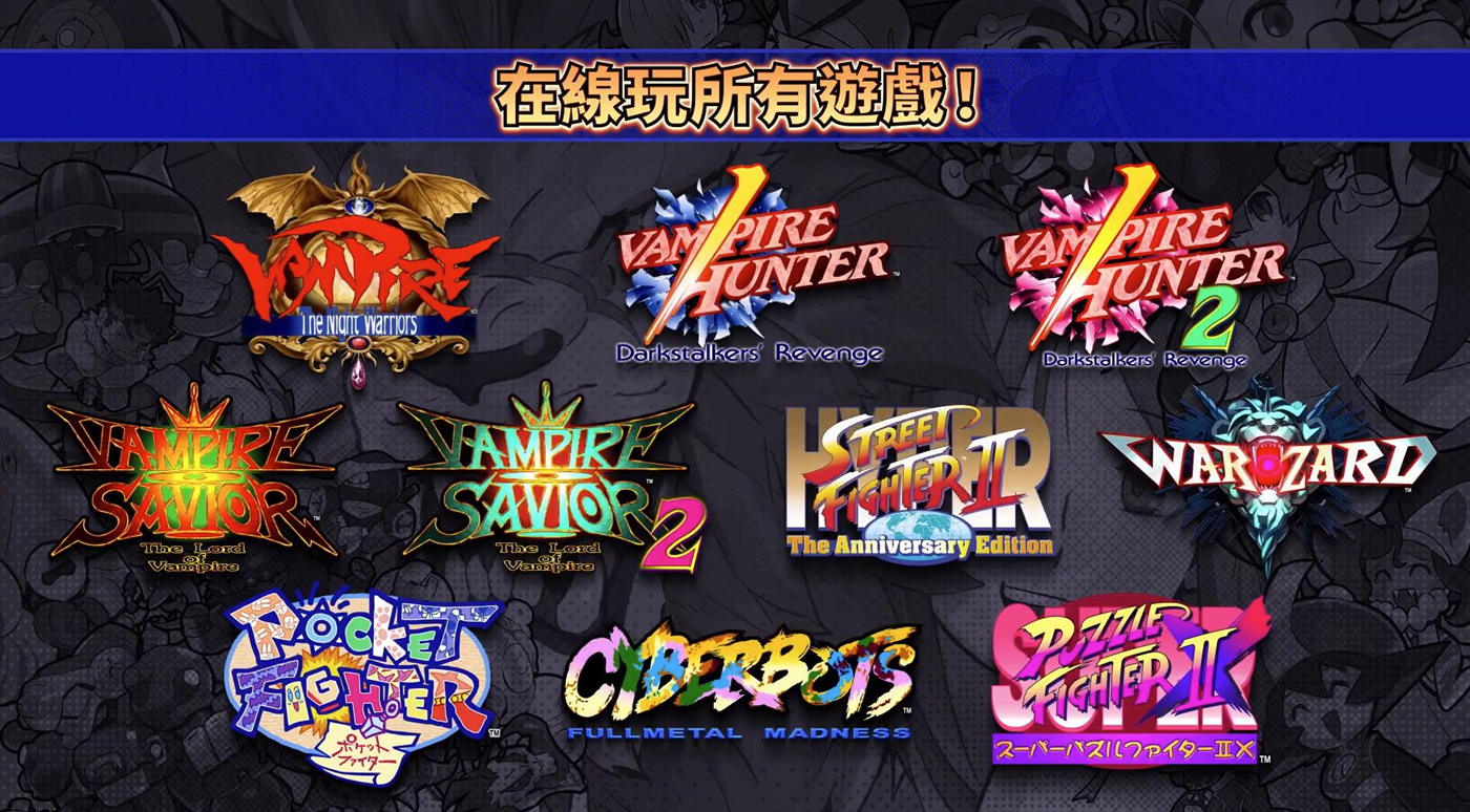 CAPCOM 经典格斗游戏合集《CAPCOM FIGHTING COLLECTION》公开