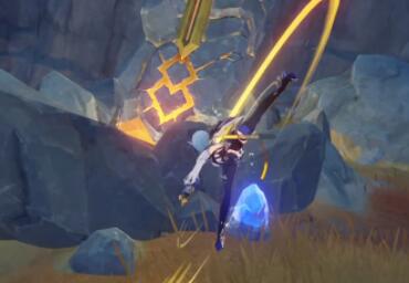 原神攻略：【层岩巨渊】地表任务 “藏石者言” 9个老石 全位置