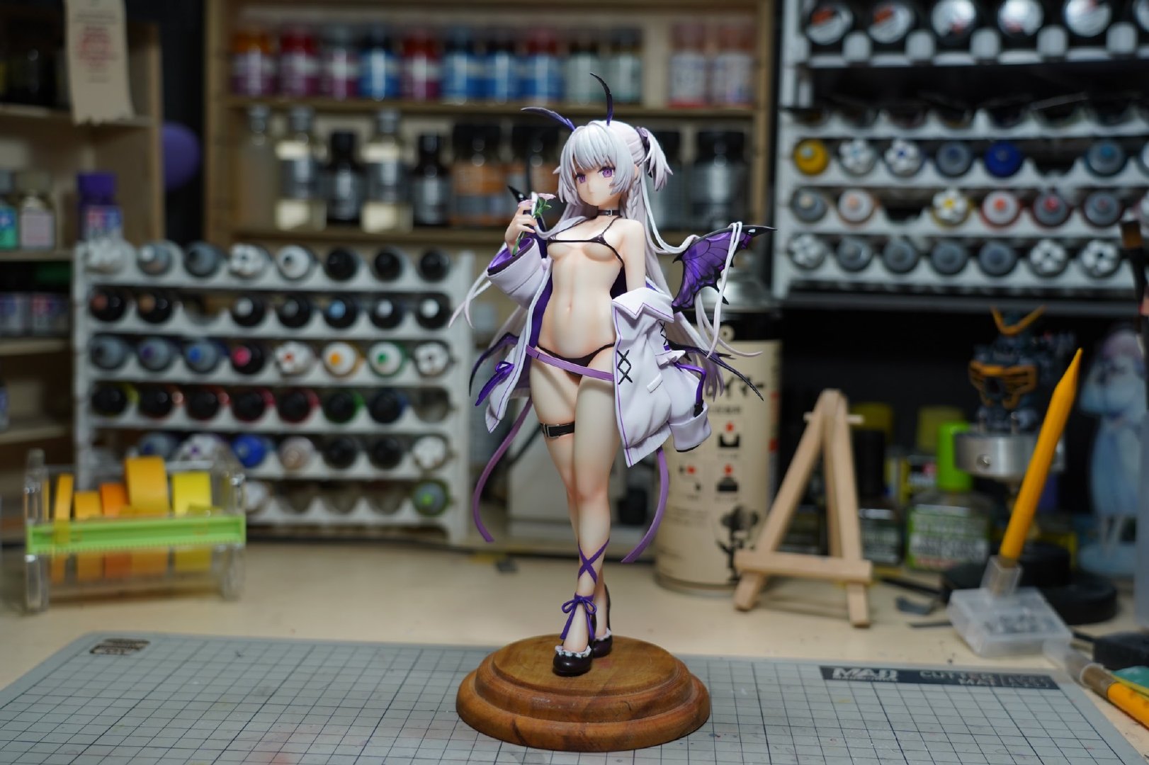 手办模型：画师むりょたろ原创角色【ペチュニア】宣布手办化