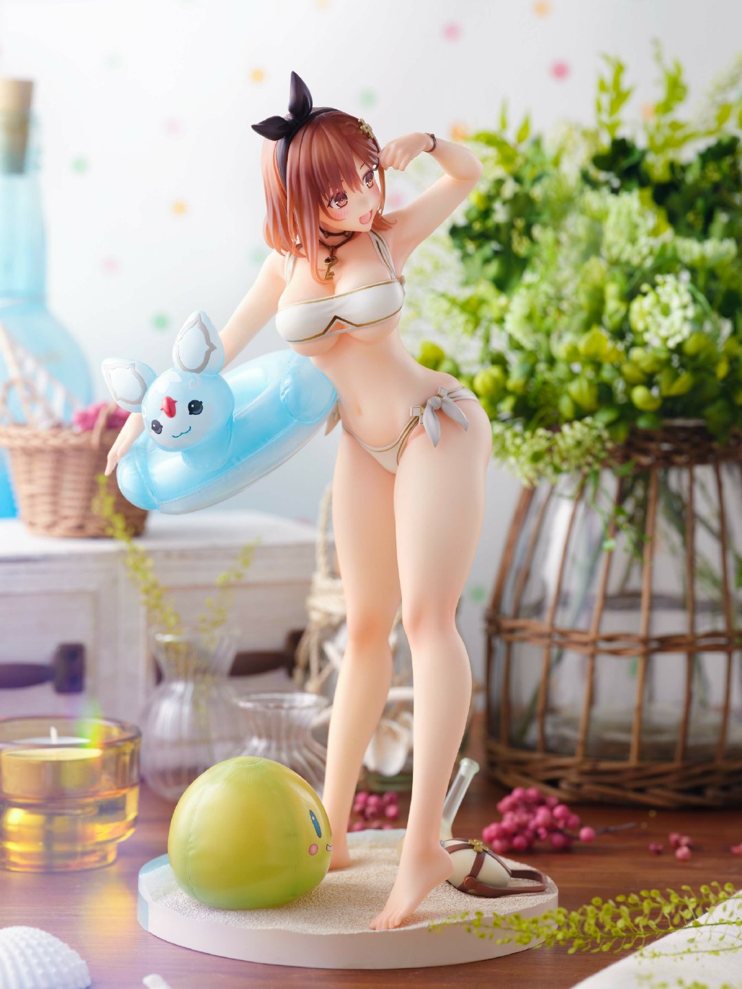 手办模型：spiritale《莱莎的炼金工房2》白色泳装 ver. 实拍新图