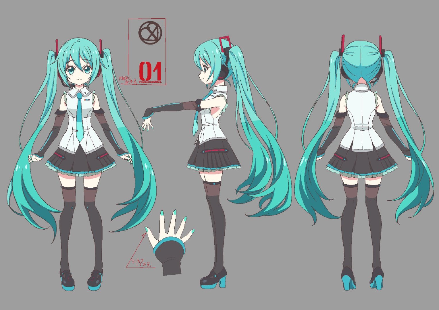 TV动画《邪神与厨二病少女X》新视觉图公开，“初音未来”客串