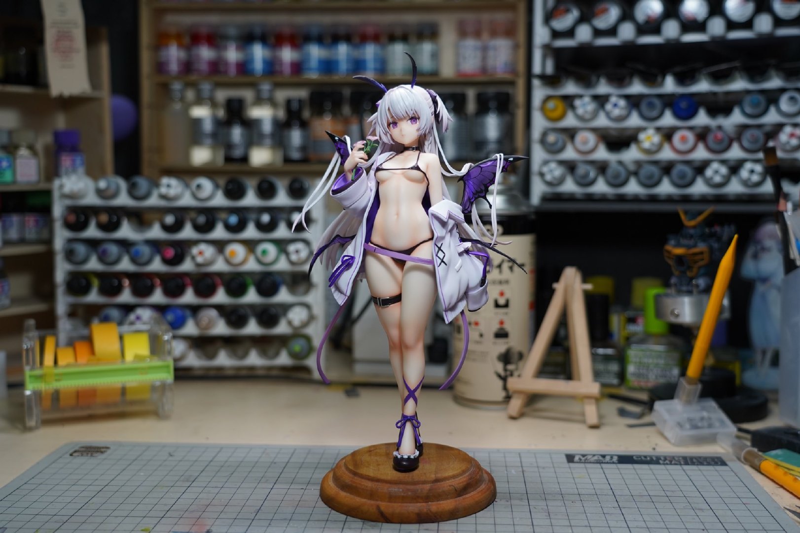 手办模型：画师むりょたろ原创角色【ペチュニア】宣布手办化