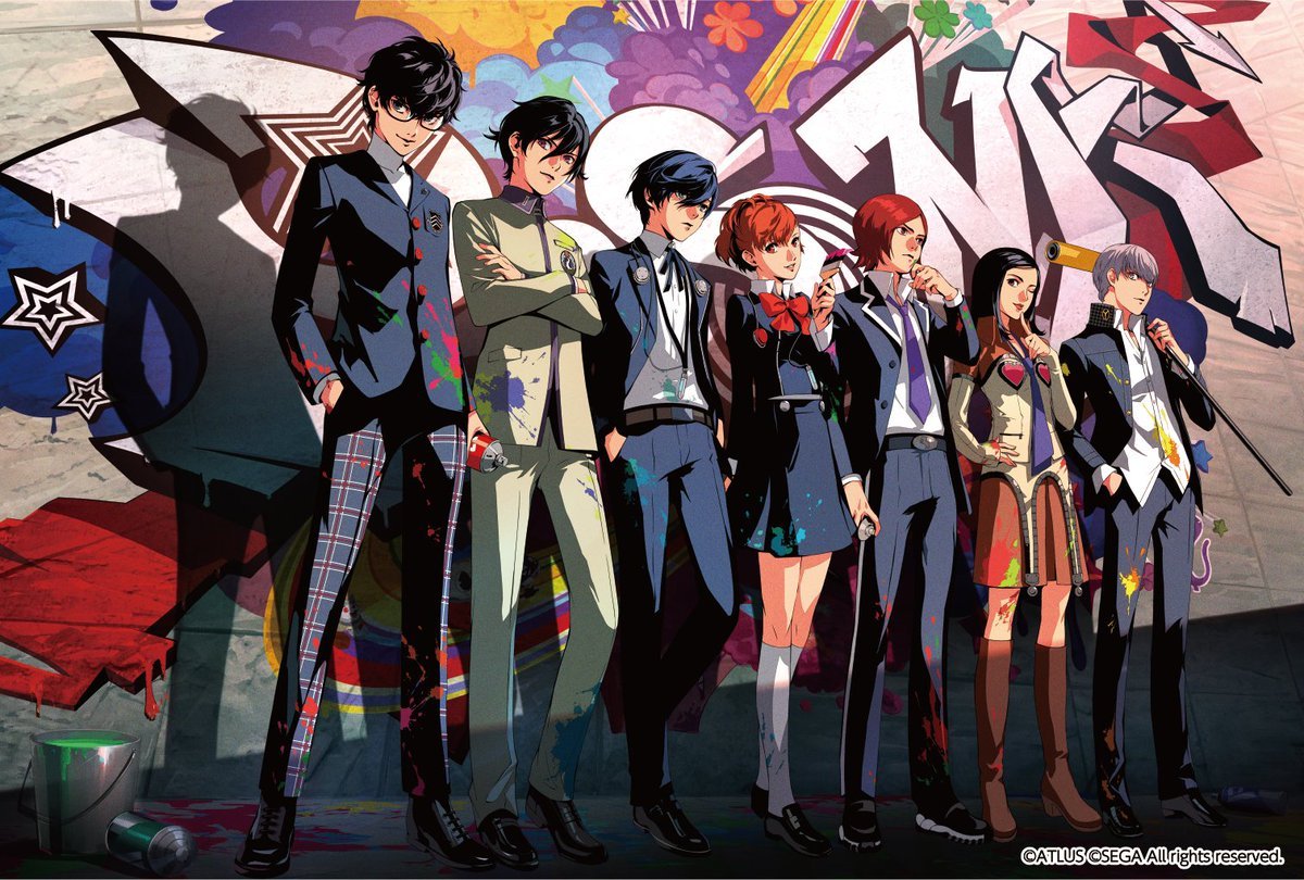 《女神异闻录》系列25周年纪念展视觉图公开