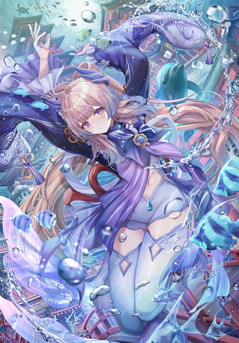 Pixiv原神图#晚安XmanTV【220320】