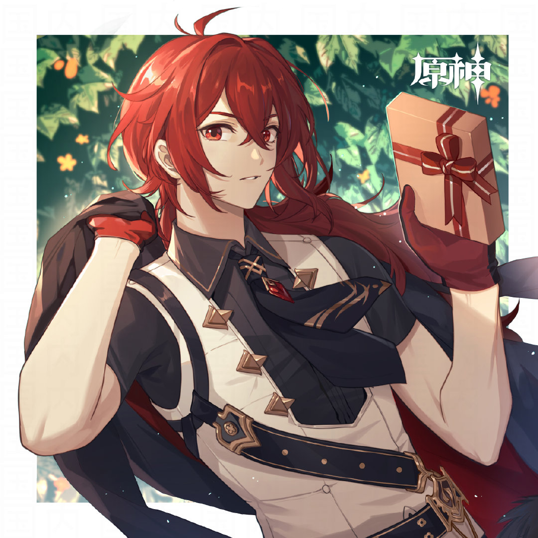 原神：“迪卢克” 生日快乐 官方贺图