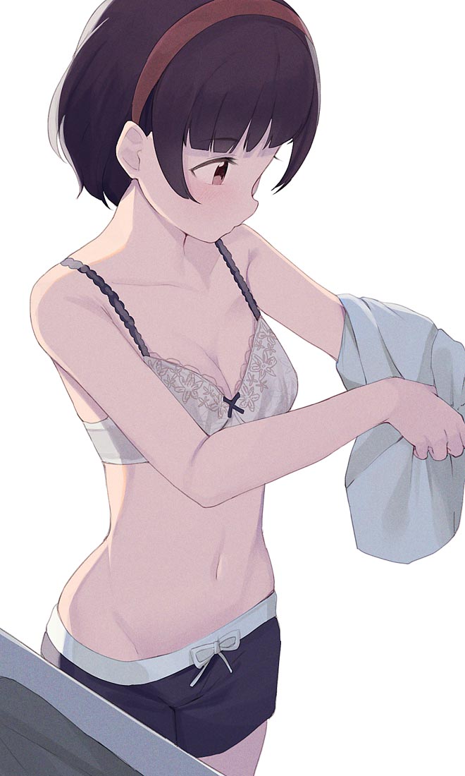 每日好图：二次元美少女内衣【 画师：ヒロき】