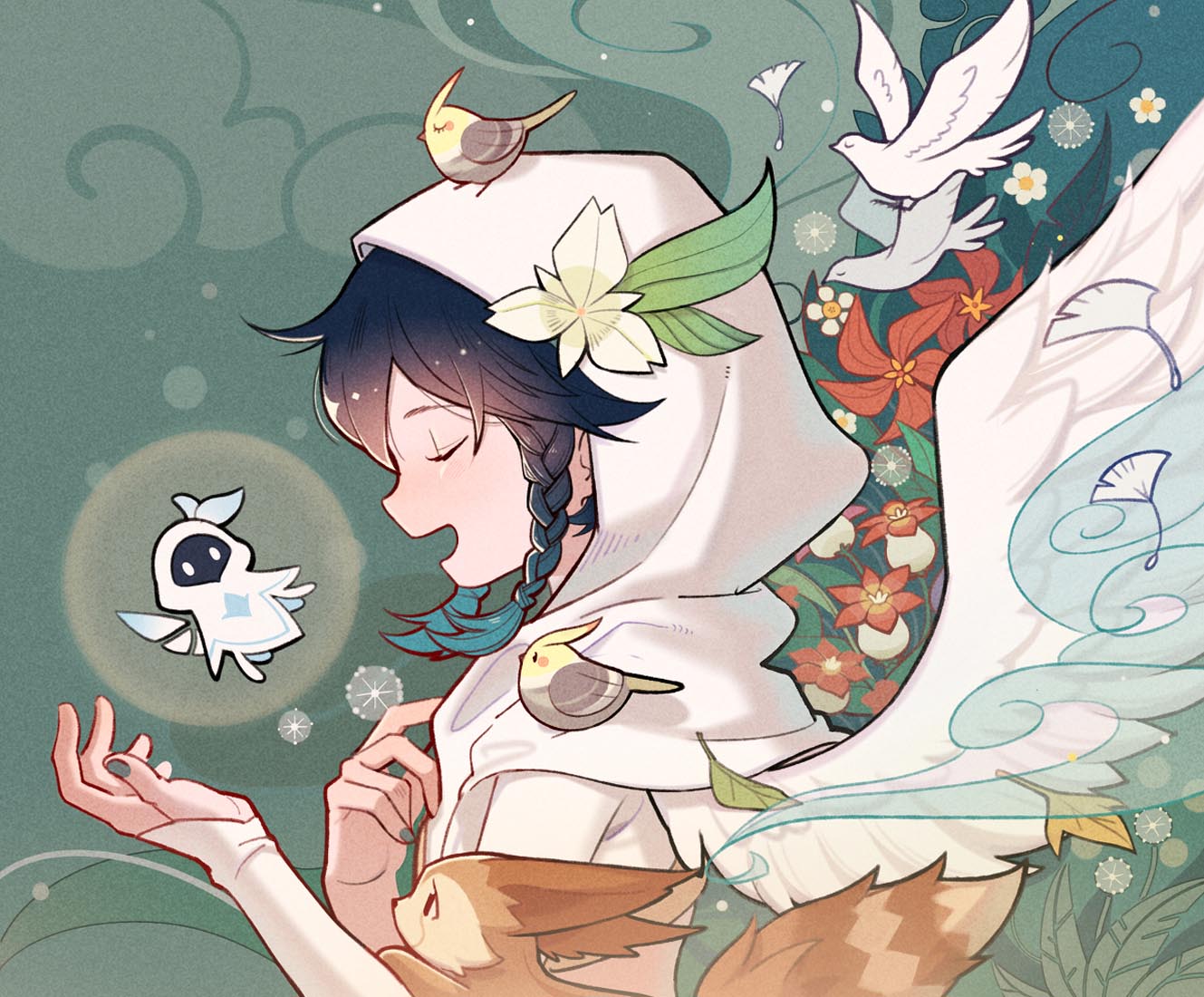 【原神】同人图系列#午安Xman【220509】