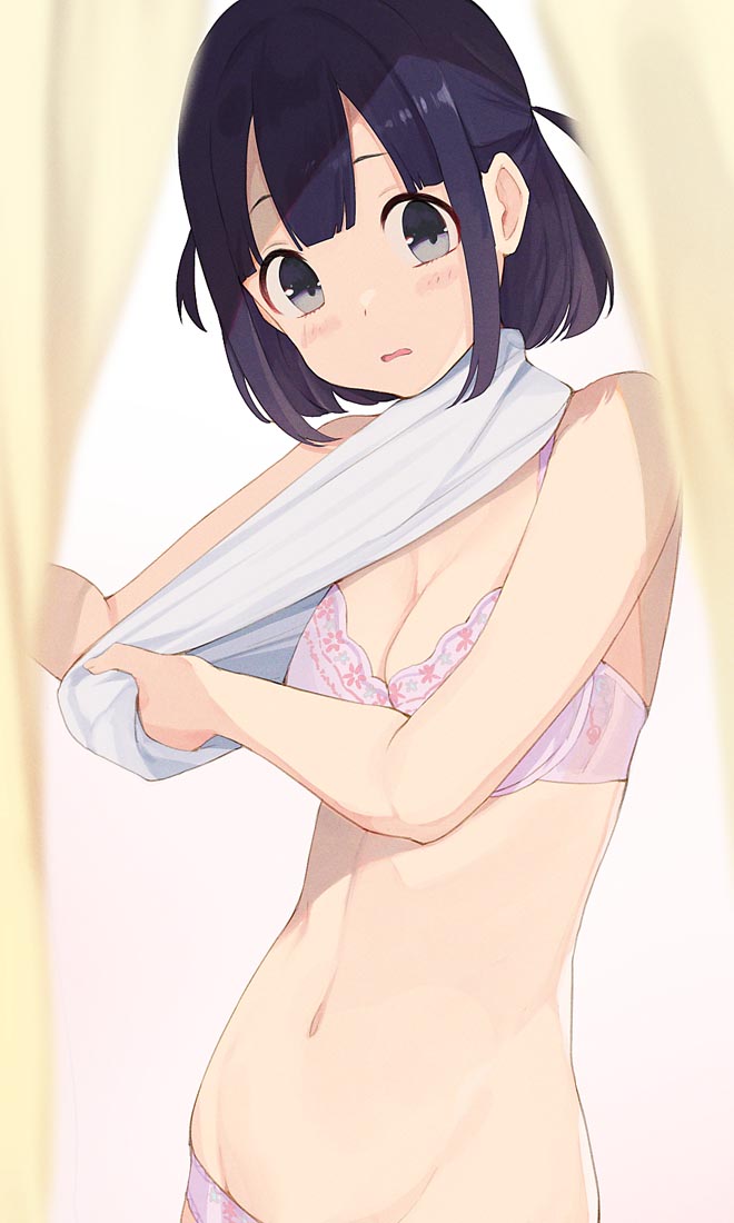 每日好图：二次元美少女内衣【 画师：ヒロき】