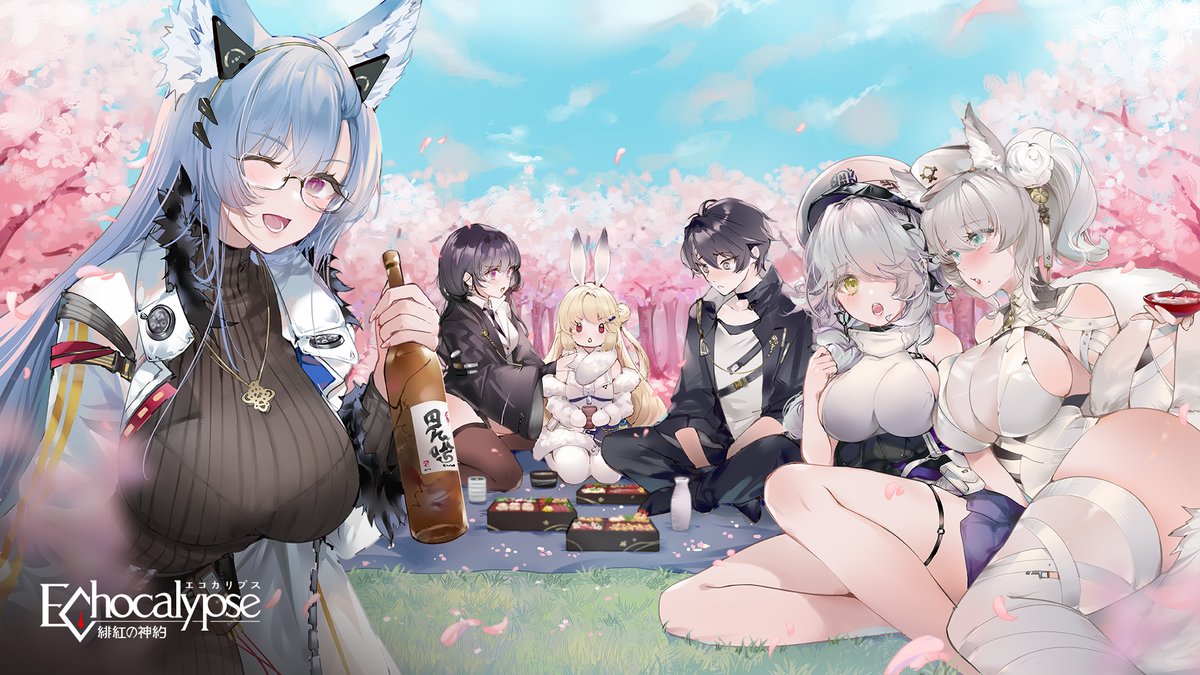 游族新游《Echocalypse -緋紅の神約-》人设图一览