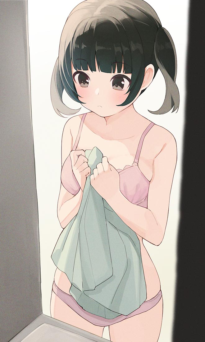 每日好图：二次元美少女内衣【 画师：ヒロき】