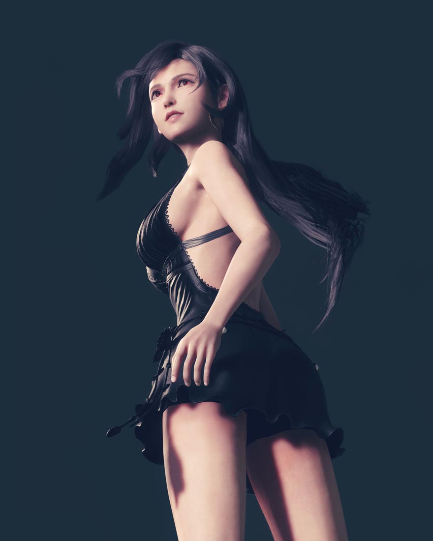 《最终幻想7 重制版》蒂法MOD图