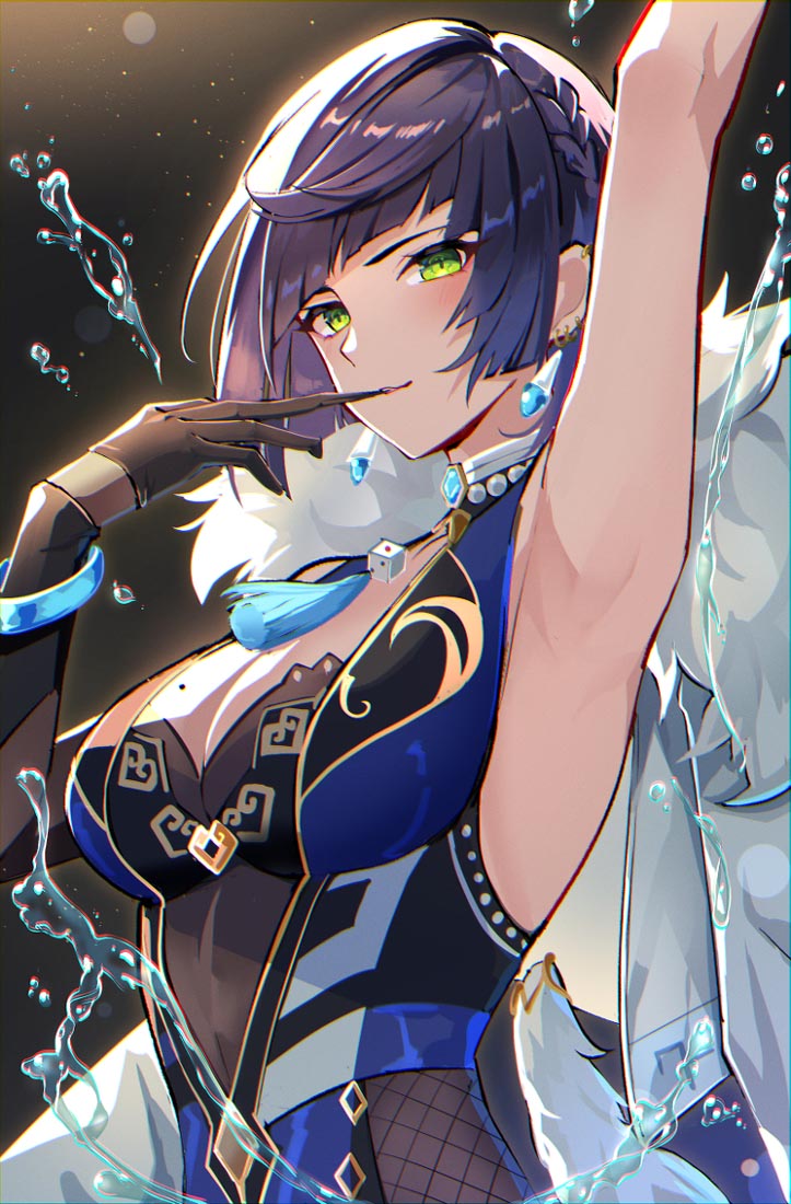 原神夜兰同人图#午安XmanTV【220416】