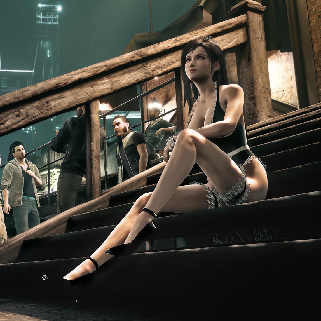 《最终幻想7 重制版》蒂法MOD图