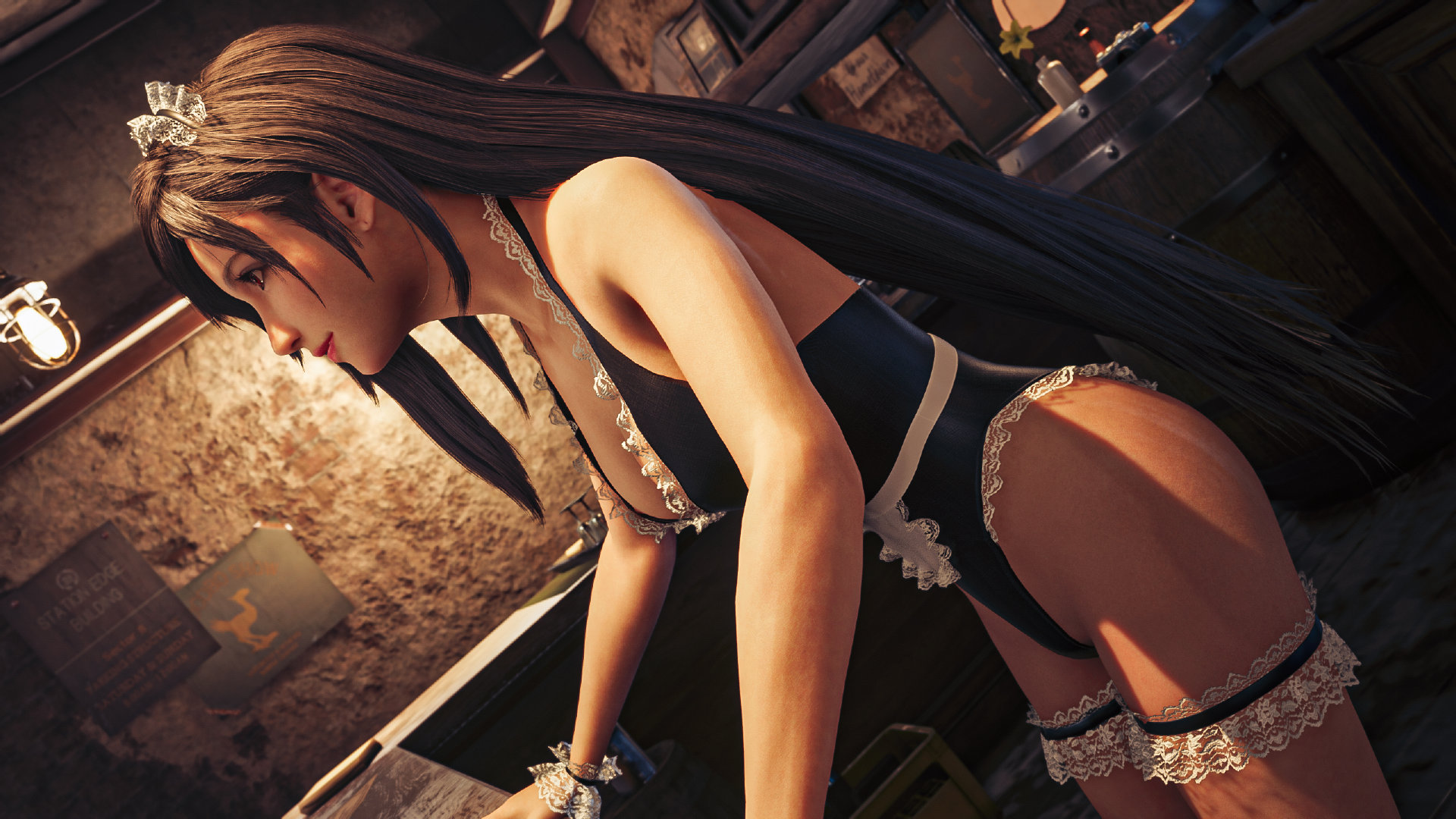 《最终幻想7 重制版》蒂法 女仆MOD