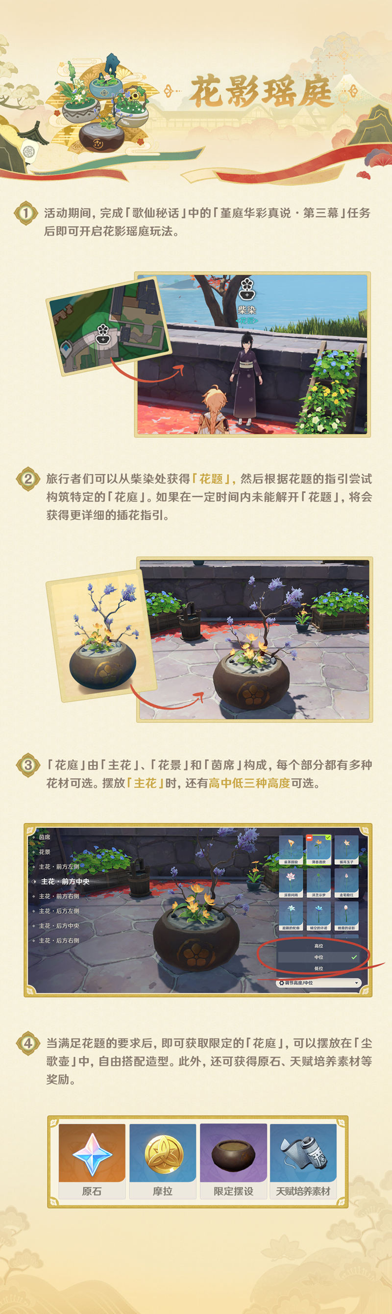 原神2.6:稻妻节日“光华容彩祭” 活动「堇庭华彩」即将开启!插图8 原神2.6:稻妻节日“光华容彩祭” 活动「堇庭华彩」即将开启!