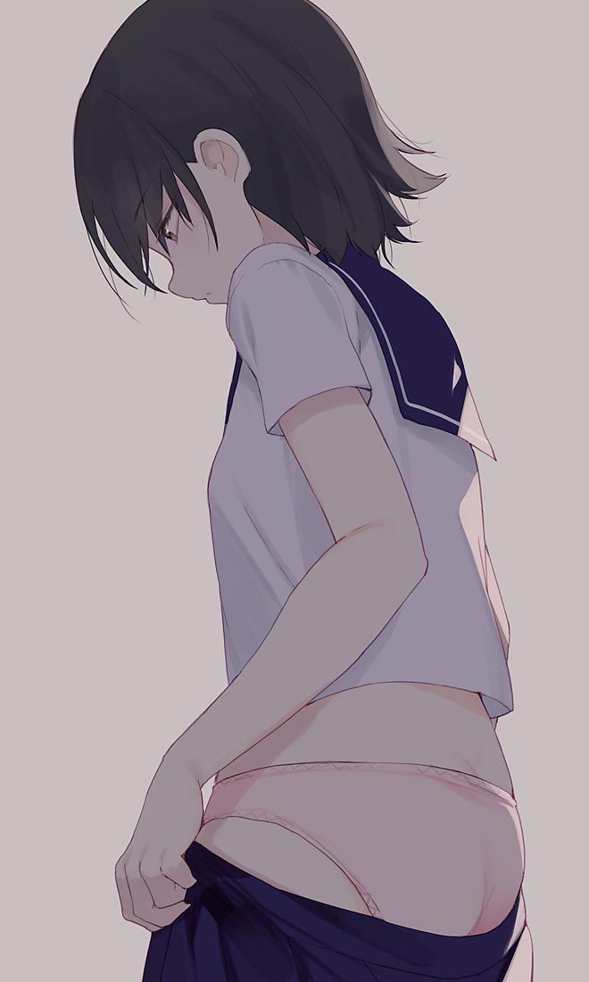 每日好图：二次元美少女内衣【 画师：ヒロき】