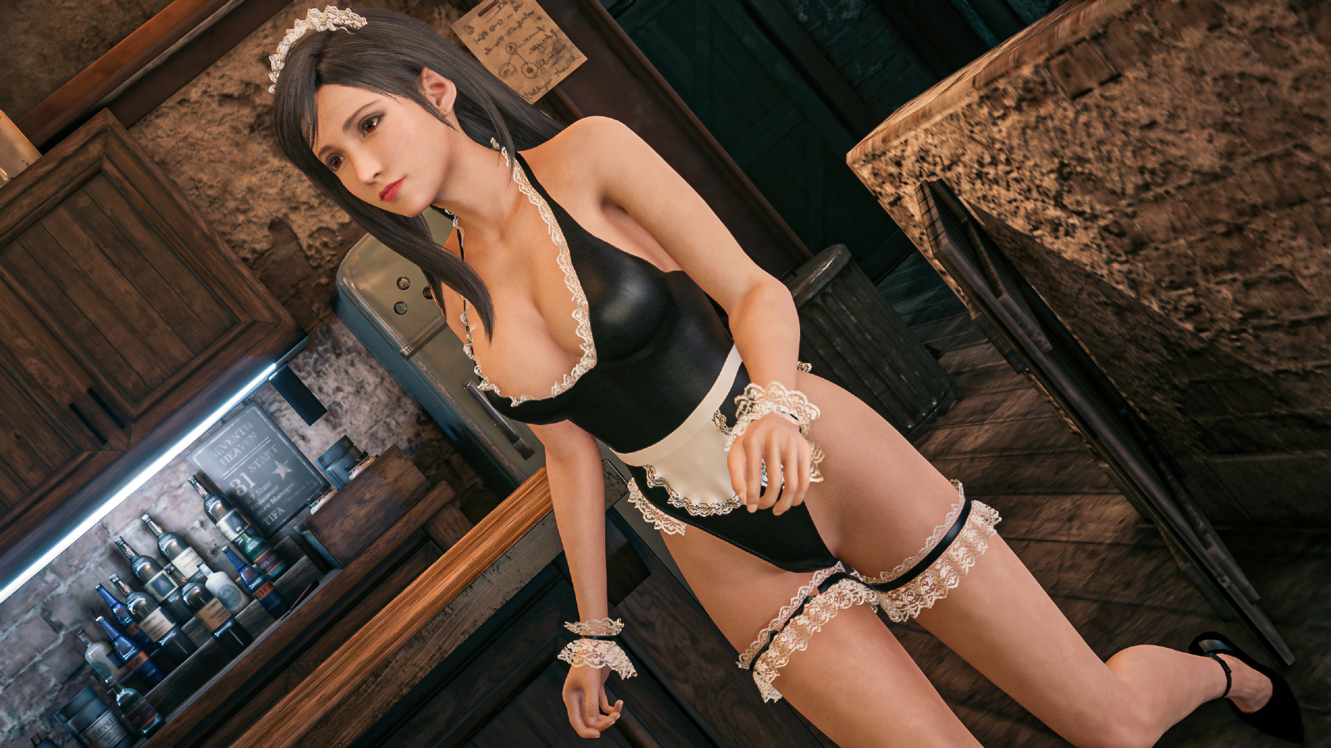 《最终幻想7 重制版》蒂法 女仆MOD