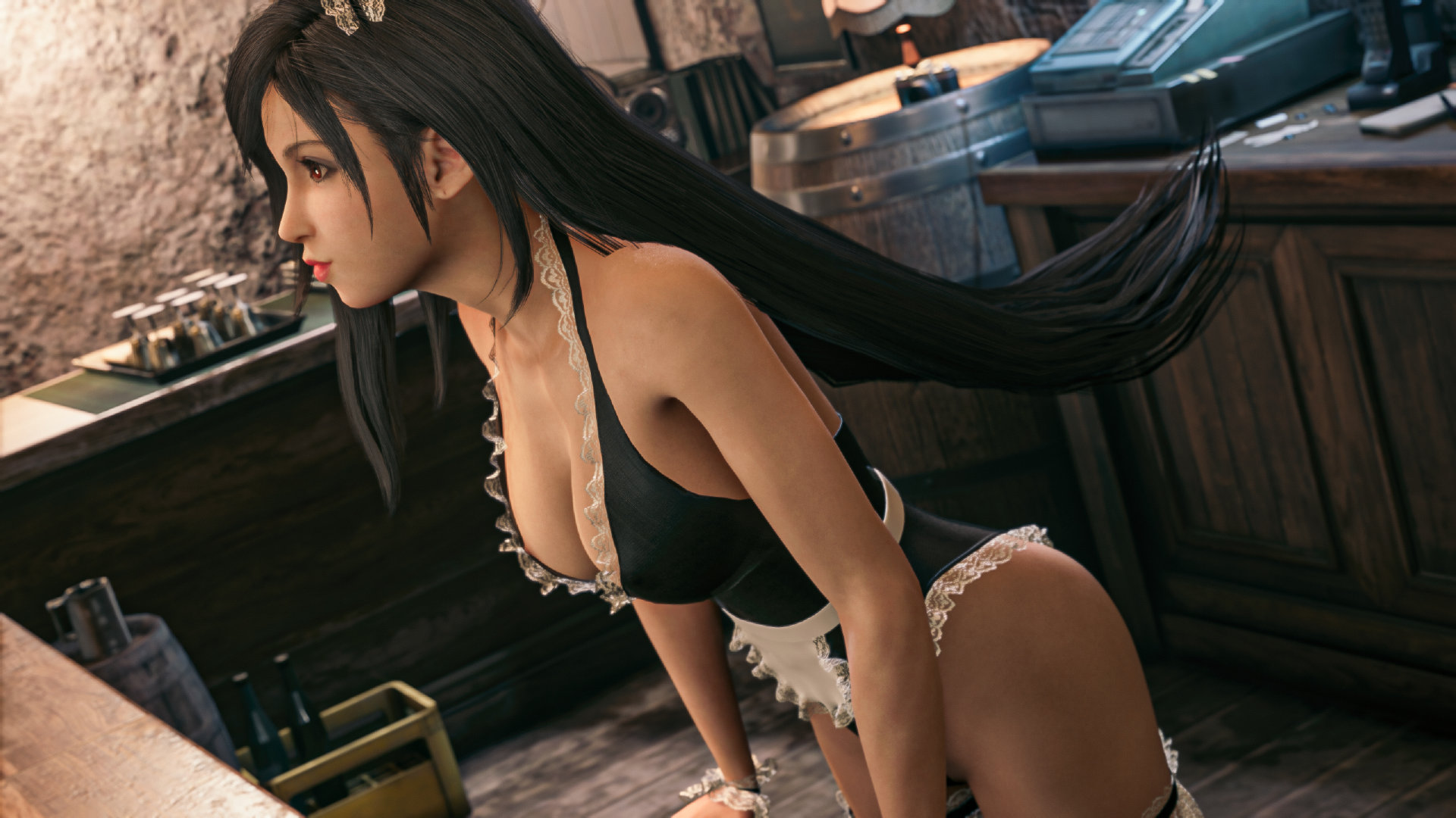 《最终幻想7 重制版》蒂法 女仆MOD