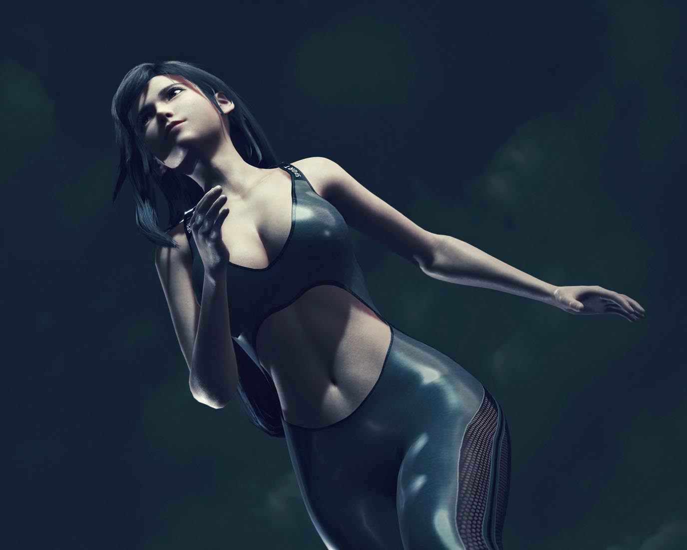 《最终幻想7 重制版》蒂法MOD图