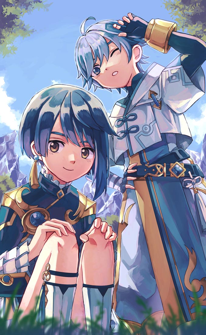 【原神】同人图系列#XmanTV·晚安【220508】