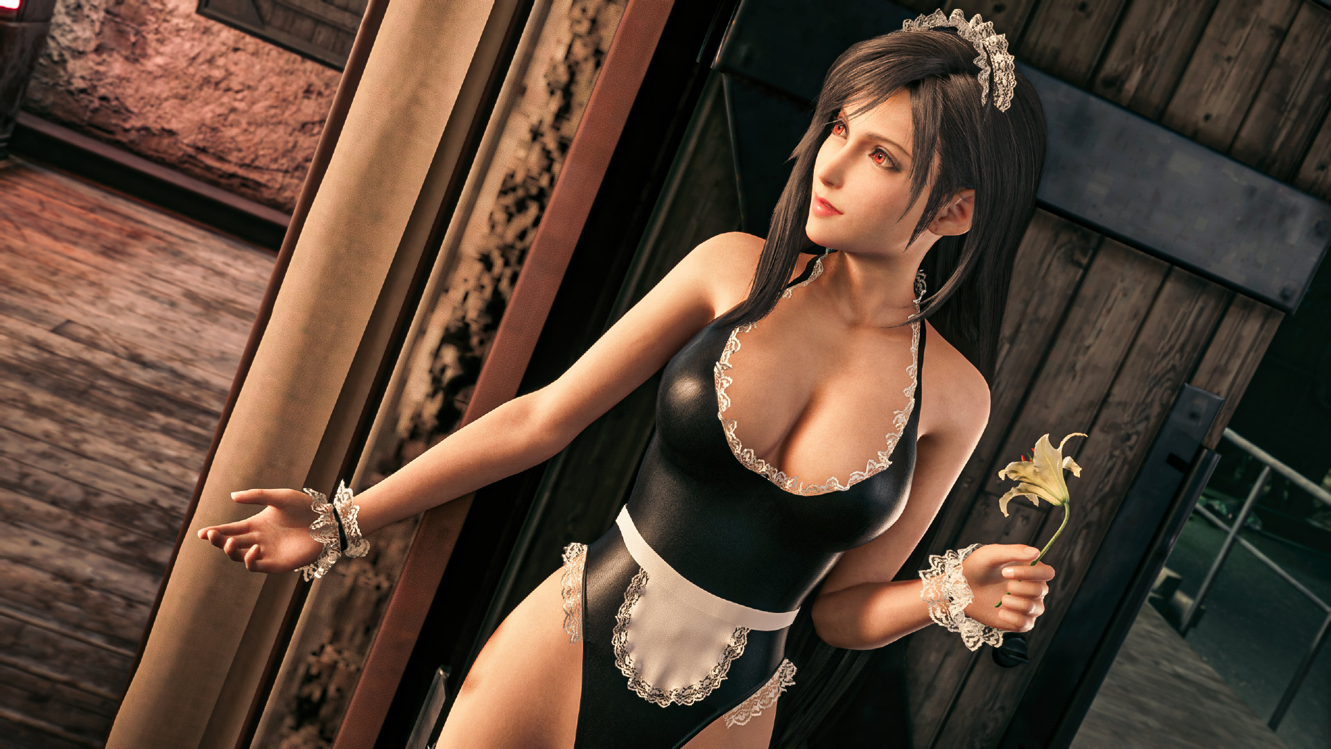 《最终幻想7 重制版》蒂法 女仆MOD