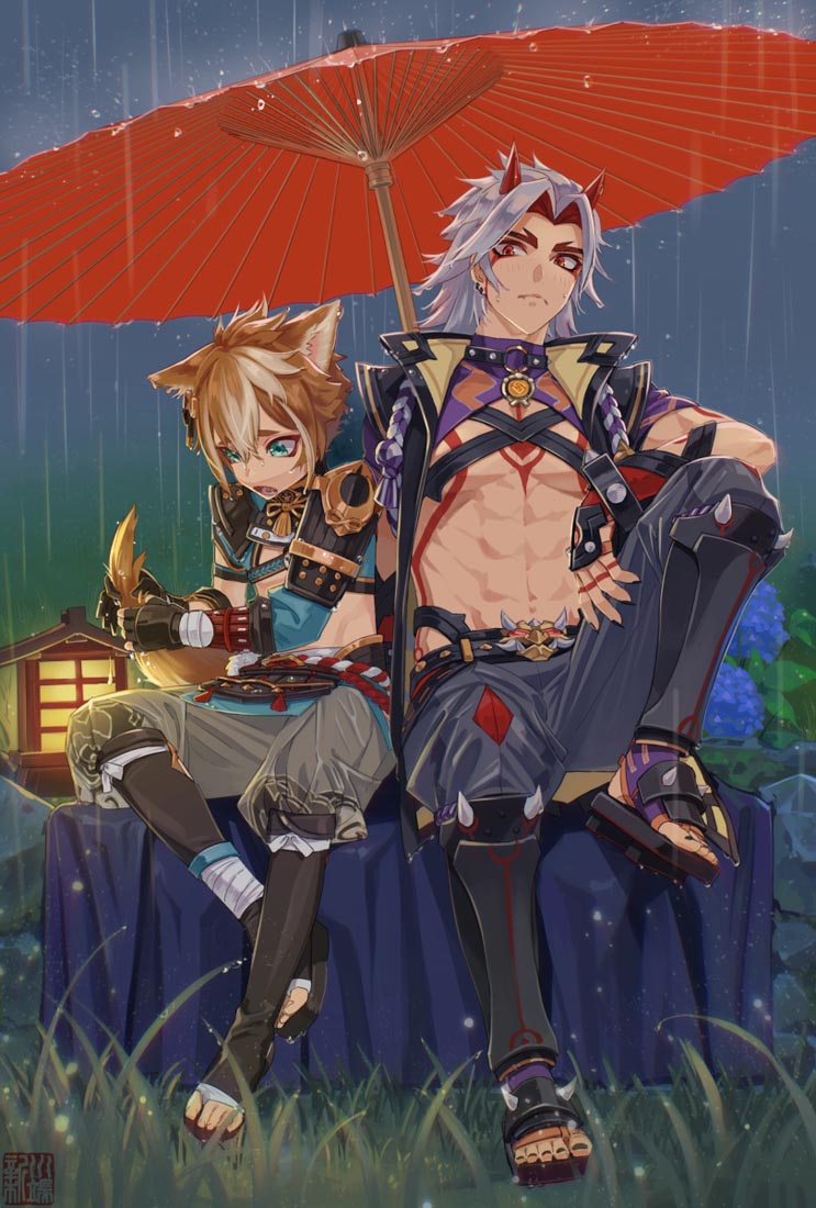 精选好图#早安原神【220427】