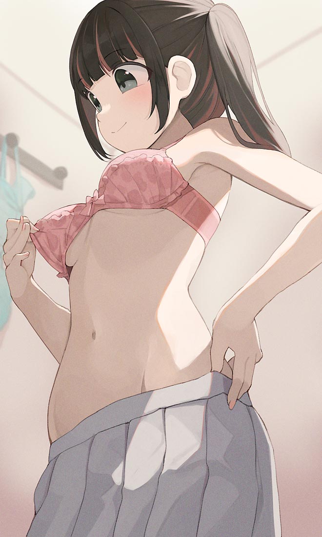 每日好图：二次元美少女内衣【 画师：ヒロき】