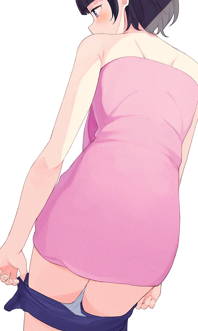 每日好图：二次元美少女内衣【 画师：ヒロき】