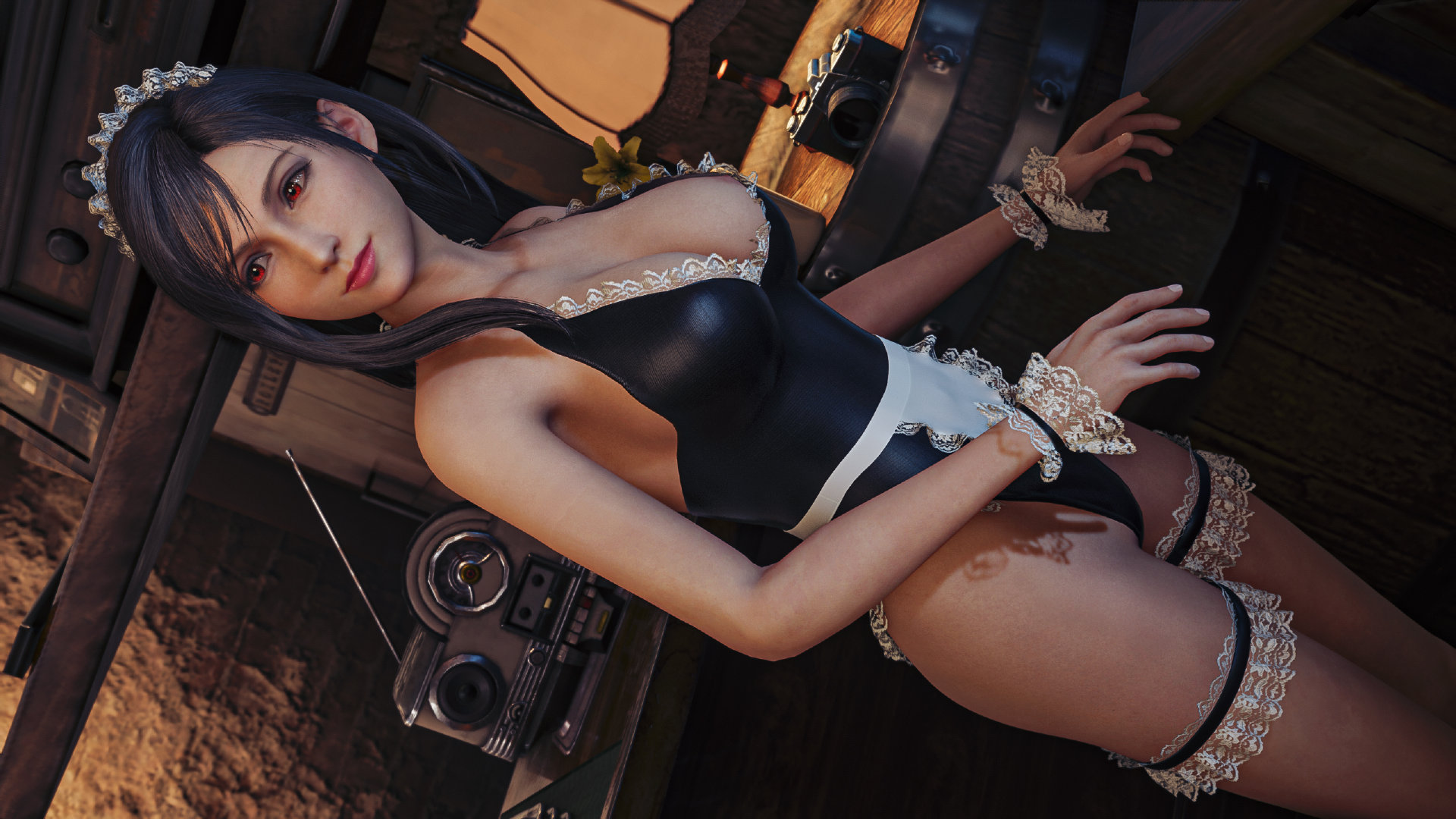 《最终幻想7 重制版》蒂法 女仆MOD