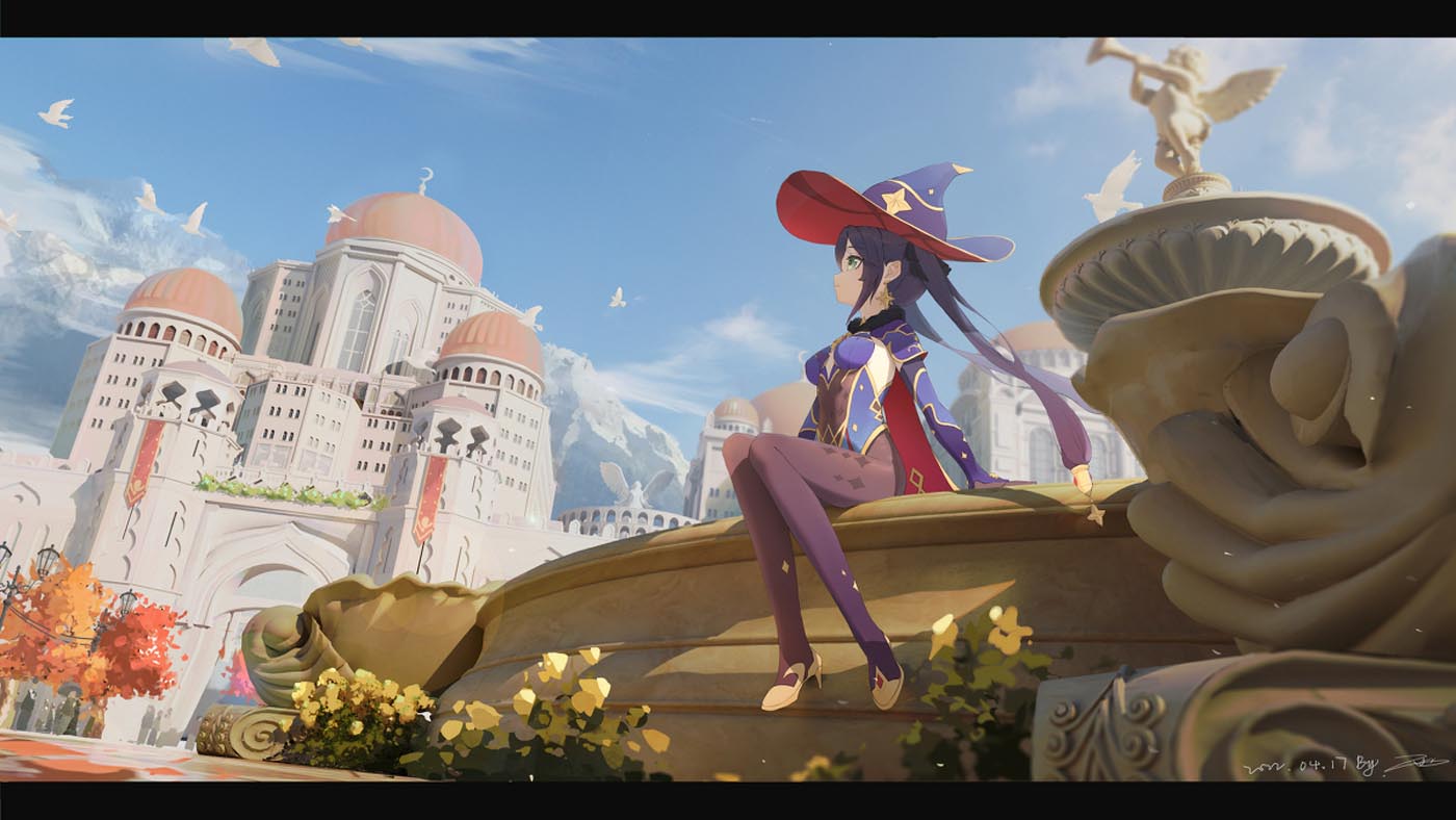 【原神】同人图系列#XmanTV·晚安【220508】