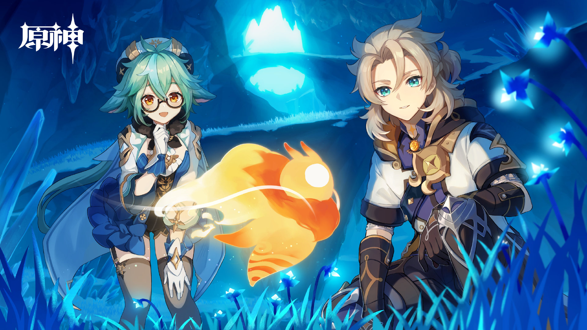 《原神》微博粉丝数400W官方贺图