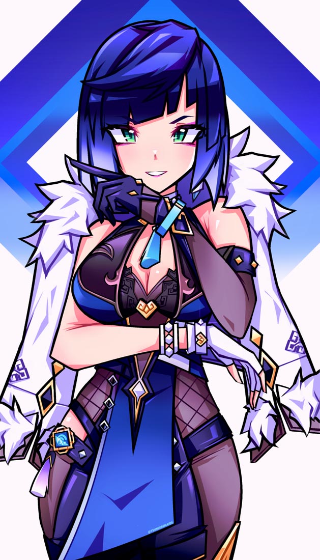 原神夜兰同人图#午安XmanTV【220416】