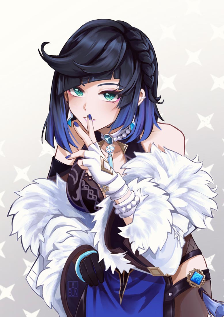 原神夜兰同人图#午安XmanTV【220416】